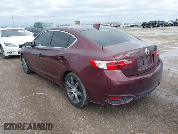 2016 Acura ILX w/Premium Pkg with VIN 19UDE2F72GA002695, listed as a IAAI auction lot 41527504 with 167,756 mi miles. Bid and sale history available at carsss.com. Image 3.