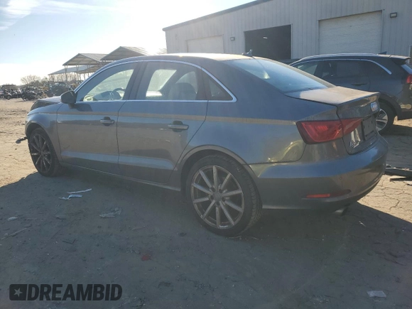 2015 Audi A3 2.0T Premium Plus with VIN WAUEFGFF8F1129029, listed as a Copart auction lot 80857993 with 114,315 mi miles. Bid and sale history available at carsss.com. Image 2.