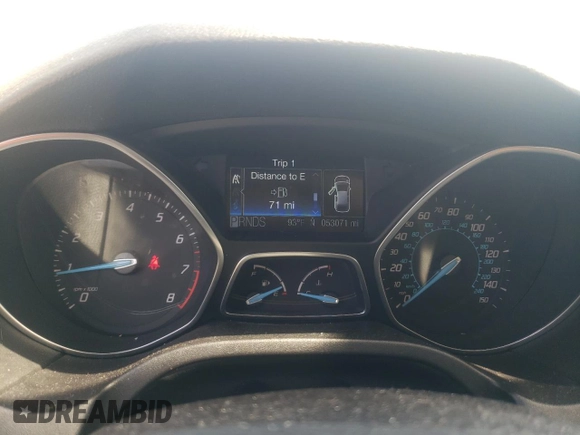 2012 Ford Focus SEL with VIN 1FAHP3H2XCL360665, listed as a Copart auction lot 53663585 with 53,071 mi miles and Salvage Title. Bid and sale history available at carsss.com. Image 9.