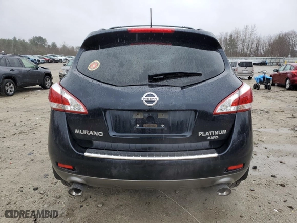 2012 Nissan Murano SL with VIN JN8AZ1MW5CW206628, listed as a Copart auction lot 50442835 with 141,829 mi miles and Clean Title. Bid and sale history available at carsss.com. Image 6.