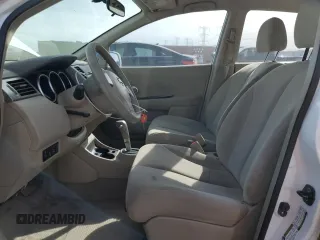 2007 Nissan Versa 1.8 S with VIN 3N1BC13E27L378429, listed as a Copart auction lot 48575995 with 92,504 mi miles and Salvage Title. Bid and sale history available at carsss.com. Image 7.