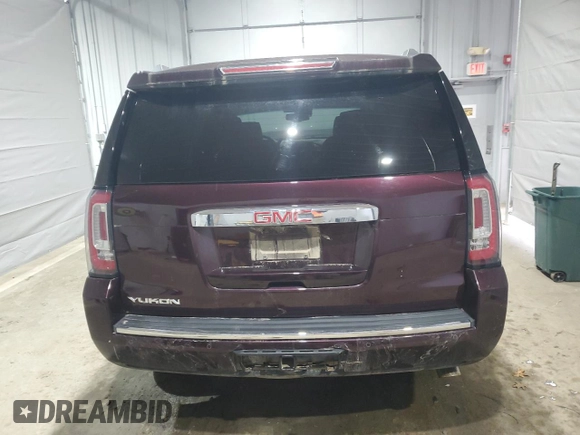 2017 GMC Yukon Denali with VIN 1GKS2CKJ8HR297864, listed as a Copart auction lot 49134005 with 84,179 mi miles and Salvage Title. Bid and sale history available at carsss.com. Image 6.