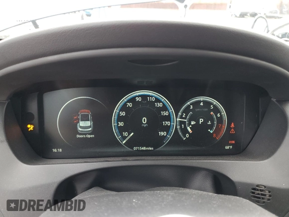 2017 Jaguar F-Pace S с VIN SADCM2BV5HA897722, выставлен на аукционе Copart как лот 55377925 с пробегом 71 548 миль миль и Списание • Salvage title. История ставок и продаж доступна на DreamBid. Изображение 9.
