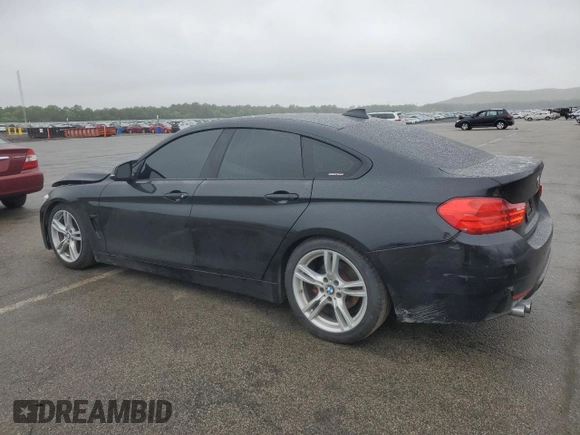 2015 BMW 4 Series 428i xDrive with VIN WBA4C9C54FG135161, listed as a Copart auction lot 59754515 with 140,518 mi miles and Salvage title. Bid and sale history available at DreamBid. Image 2.