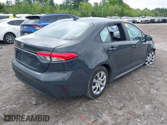 2024 Toyota Corolla LE with VIN 5YFB4MDEXRP119283, listed as a IAAI auction lot 42278866 with 34,115 mi miles and . Bid and sale history available at DreamBid. Image 4.