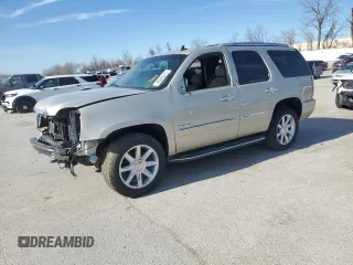 2013 GMC Yukon Denali with VIN 1GKS2EEF2DR149576, listed as a Copart auction lot 49280345 with 151,075 mi miles and Salvage Title. Bid and sale history available at carsss.com. Image 1.