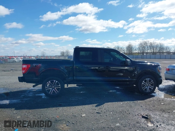 2023 Ford F-150 XL with VIN 1FTFW1E5XPKD67683, listed as a IAAI auction lot 41601078 with 32,433 mi miles. Bid and sale history available at carsss.com. Image 13.