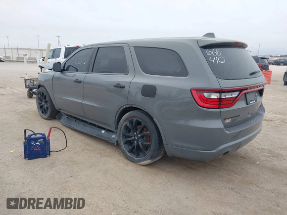 2020 Dodge Durango GT with VIN 1C4RDHDG0LC329561, listed as a IAAI auction lot 41443834 with 60,466 mi miles and . Bid and sale history available at DreamBid. Image 3.