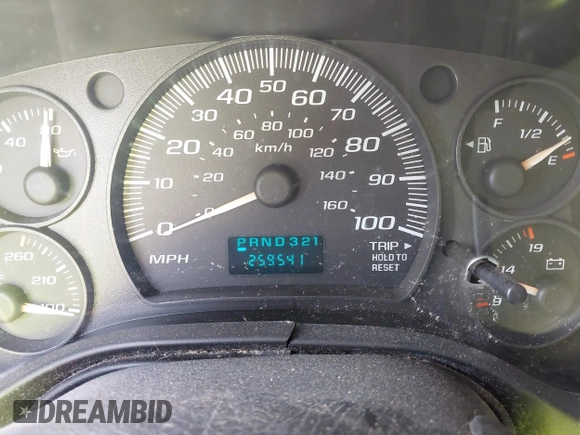 2006 Chevrolet Express Cargo with VIN 1GCFG15X161254451, listed as a IAAI auction lot 42454429 with 259,541 mi miles and . Bid and sale history available at DreamBid. Image 7.