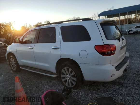 2014 Toyota Sequoia Ltd with VIN 5TDJW5G11ES101762, listed as a Copart auction lot 84400344 with 231,199 mi miles and Salvage Title. Bid and sale history available at carsss.com. Image 2.