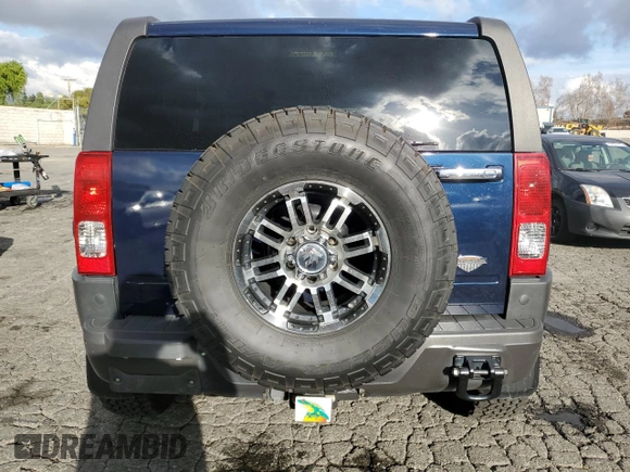 2008 Hummer H3 SUV Alpha with VIN 5GTEN13L088111401, listed as a Copart auction lot 43945055 with 71,244 mi miles and Salvage Title. Bid and sale history available at carsss.com. Image 6.