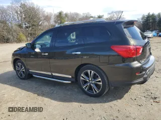 2017 Nissan Pathfinder SL with VIN 5N1DR2MM2HC663057, listed as a Copart auction lot 52504485 with 109,673 mi miles and Salvage Title. Bid and sale history available at DreamBid. Image 2.