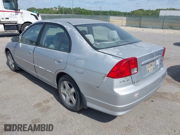 2004 Honda Civic EX with VIN 2HGES26754H527762, listed as a IAAI auction lot 42080420 with 195,060 mi miles and . Bid and sale history available at DreamBid. Image 3.