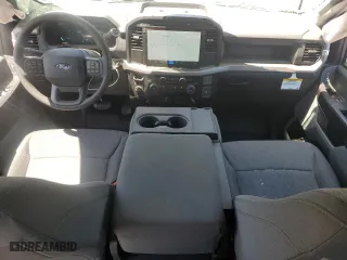 2024 Ford F-150 XL with VIN 1FTFW1L50RKD66323, listed as a Copart auction lot 62536704 with 511 mi miles and Salvage Title. Bid and sale history available at carsss.com. Image 8.