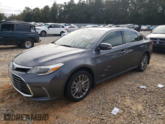 2016 Toyota Avalon XLE Premium z VIN 4T1BD1EB8GU055243, wystawiony jako Copart lot #48217345 z przebiegiem Nie podano mil oraz Szkoda całkowita • Salvage title. Historia ofert i sprzedaży dostępna na DreamBid. Obrazek 1.