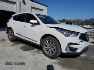 2021 Acura RDX Technology with VIN 5J8TC1H51ML016420, listed as a Copart auction lot 47013545 with 26,164 mi miles and Salvage title. Bid and sale history available at DreamBid. Image 4.