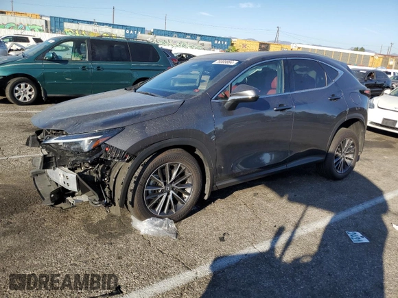 2024 Lexus NX 350h with VIN 2T2AKCEZ1RC025852, listed as a Copart auction lot 76805884 with 15,777 mi miles and Salvage title. Bid and sale history available at DreamBid. Image 1.