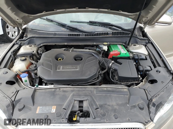 2017 Lincoln MKZ Reserve with VIN 3LN6L5E91HR643308, listed as a Copart auction lot 49628445 with 45,204 mi miles and Salvage title. Bid and sale history available at DreamBid. Image 11.