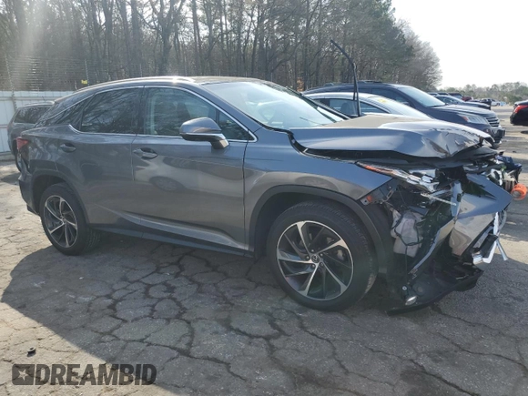 2018 Lexus RX with VIN 2T2ZZMCAXJC111165, listed as a Copart auction lot 49084985 with 33,812 mi miles and Salvage Title. Bid and sale history available at carsss.com. Image 4.