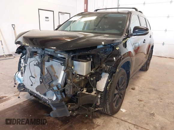 2019 Toyota Highlander SE with VIN 5TDJZRFH2KS628024, listed as a IAAI auction lot 41915298 with 87,054 mi miles. Bid and sale history available at carsss.com. Image 12.