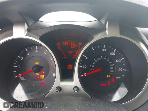 2013 Nissan Juke Nismo with VIN JN8AF5MV4DT231188, listed as a IAAI auction lot 42227524 with 139,756 mi miles and . Bid and sale history available at DreamBid. Image 7.