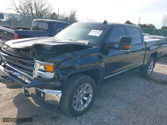 2015 GMC Sierra 1500 SLT with VIN 3GTU2VEJ1FG395885, listed as a IAAI auction lot 38662040 with 124,872 mi miles. Bid and sale history available at carsss.com. Image 18.