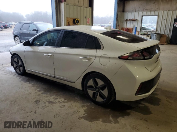 2021 Hyundai Ioniq Limited z VIN KMHC05LC2MU261415, wystawiony jako Copart lot #43313435 z przebiegiem 80 580 mil mil oraz Szkoda całkowita • Salvage title. Historia ofert i sprzedaży dostępna na DreamBid. Obrazek 2.