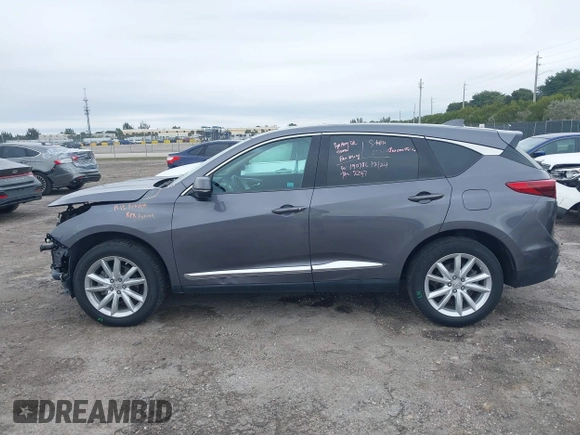 2020 Acura RDX with VIN 5J8TC1H39LL006957, listed as a IAAI auction lot 41420436 with 43,215 mi miles and . Bid and sale history available at DreamBid. Image 14.