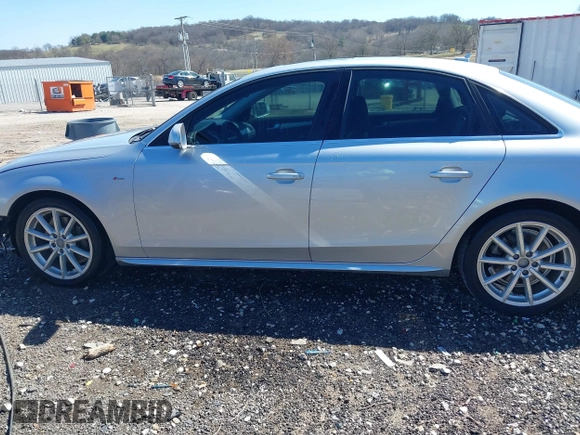 2014 Audi A4 Premium Plus with VIN WAUEFAFL1EN024178, listed as a IAAI auction lot 41744161 with 49,675 mi miles. Bid and sale history available at carsss.com. Image 15.
