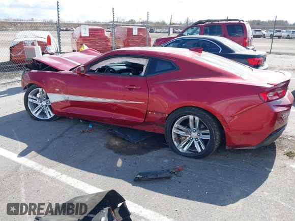 2017 Chevrolet Camaro 2LT with VIN 1G1FD1RSXH0172453, listed as a IAAI auction lot 41525129 with 44,262 mi miles. Bid and sale history available at carsss.com. Image 15.