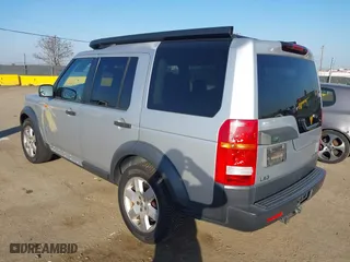 2005 Land Rover LR3 SE with VIN SALAA25445A307660, listed as a IAAI auction lot 41443282 with 214,563 mi miles. Bid and sale history available at carsss.com. Image 3.