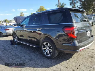 2023 Ford Expedition Limited with VIN 1FMJU1K81PEA05458, listed as a Copart auction lot 46000635 with 0 mi miles and Clean Title. Bid and sale history available at carsss.com. Image 2.