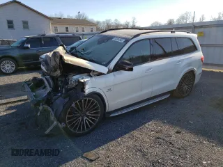 2018 Mercedes-Benz GLS with VIN 4JGDF7FE0JB066674, listed as a Copart auction lot 72204182 with 0 mi miles. Bid and sale history available at carsss.com. Image 1.