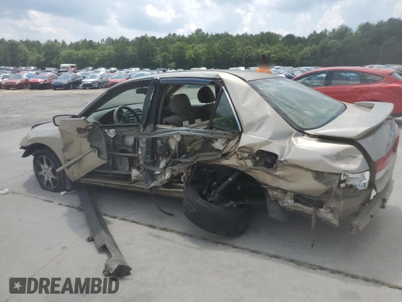 2003 Honda Accord LX with VIN 1HGCM56313A031516, listed as a Copart auction lot 60089155 with 300,380 mi miles and Salvage title. Bid and sale history available at DreamBid. Image 2.