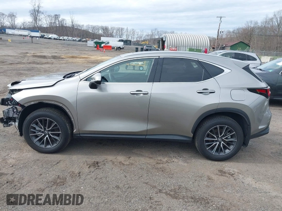 2024 Lexus NX with VIN 2T2GGCEZ7RC059449, listed as a IAAI auction lot 41955775 with 5,691 mi miles. Bid and sale history available at carsss.com. Image 14.