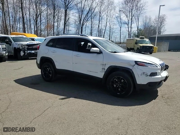 2015 Jeep Cherokee Latitude with VIN 1C4PJMCB9FW528481, listed as a Copart auction lot 53081985 with 124,054 mi miles and Salvage Title. Bid and sale history available at carsss.com. Image 11.