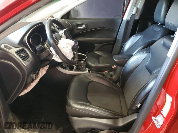 2018 Jeep Compass Latitude z VIN 3C4NJDBB8JT143193, wystawiony jako Copart lot #53061015 z przebiegiem 89 264 mil mil oraz Tytuł czysty. Historia ofert i sprzedaży dostępna na DreamBid. Obrazek 7.