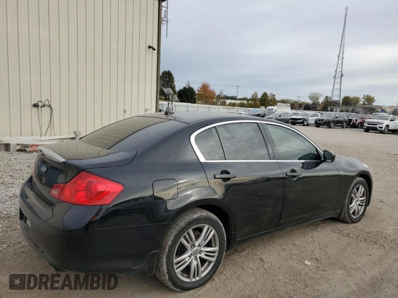 2015 Infiniti Q40 with VIN JN1CV6AR4FM521595, listed as a Copart auction lot 75640594 with 162,311 mi miles and Salvage Title. Bid and sale history available at DreamBid. Image 3.