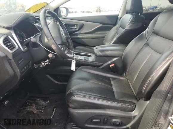 2021 Nissan Murano SL with VIN 5N1AZ2CS2MC104086, listed as a Copart auction lot 46782625 with 24,685 mi miles and Clean Title. Bid and sale history available at DreamBid. Image 7.