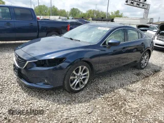 2015 Mazda 6 i Grand Touring with VIN JM1GJ1W58F1198480, listed as a Copart auction lot 53644765 with 103,642 mi miles and Salvage Title. Bid and sale history available at carsss.com. Image 1.