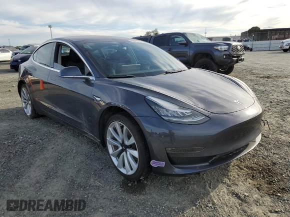 2019 Tesla Model 3 Mid Range with VIN 5YJ3E1EA3KF425416, listed as a Copart auction lot 46623325 with 84,060 mi miles and Salvage Title. Bid and sale history available at DreamBid. Image 4.