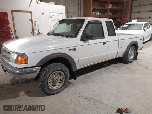 1997 Ford Ranger XLT with VIN 1FTCR15X6VTA50681, listed as a IAAI auction lot 41494060 with 117,838 mi miles. Bid and sale history available at carsss.com. Image 2.