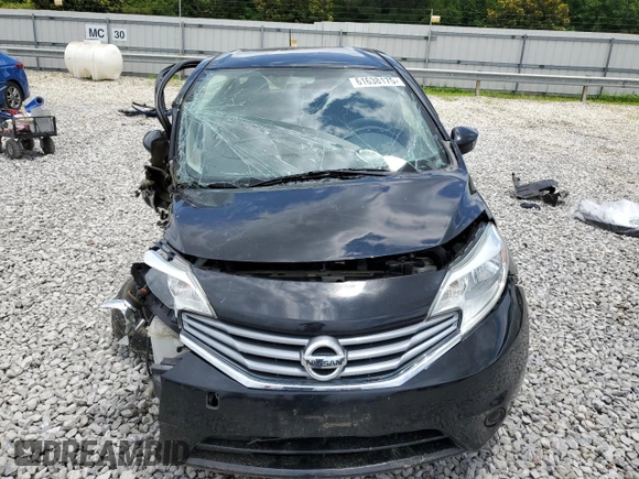 2016 Nissan Note S with VIN 3N1CE2CP5GL393576, listed as a Copart auction lot 61638175 with Not provided miles and Salvage title. Bid and sale history available at DreamBid. Image 5.
