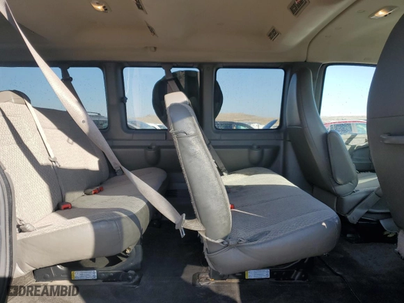 2013 Chevrolet Express Passenger LT with VIN 1GAZG1FG3D1170584, listed as a Copart auction lot 42455225 with 125,611 mi miles and Salvage Title. Bid and sale history available at carsss.com. Image 11.