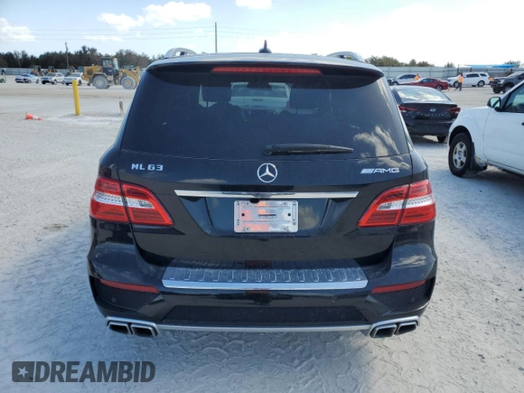 2015 Mercedes-Benz M 63 AMG with VIN 4JGDA7EB1FA470876, listed as a Copart auction lot 77074354 with Not Provided miles and Salvage Title. Bid and sale history available at carsss.com. Image 6.