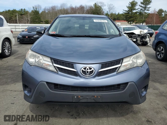2014 Toyota RAV4 LE with VIN JTMBFREV6ED075253, listed as a Copart auction lot 51910775 with 90,537 mi miles and Salvage Title. Bid and sale history available at DreamBid. Image 5.