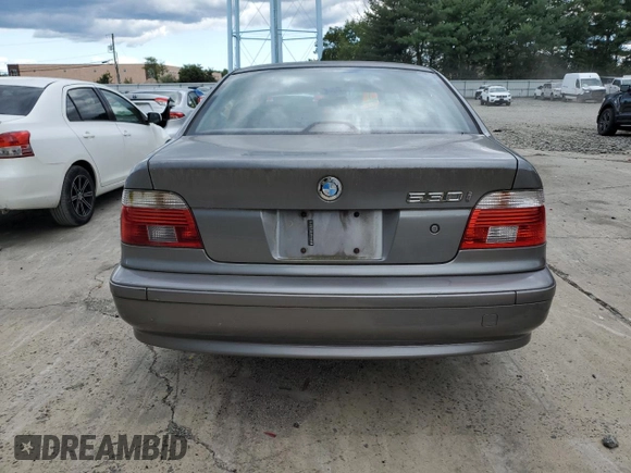 2002 BMW 5 Series 530iA with VIN WBADT634X2CK25809, listed as a Copart auction lot 68478904 with 0 mi miles and Clean Title. Bid and sale history available at carsss.com. Image 6.