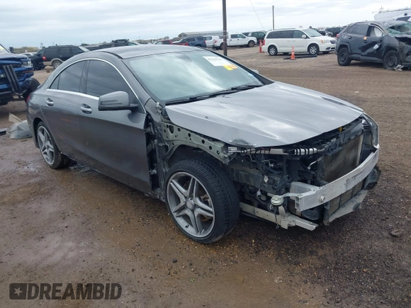 2015 Mercedes-Benz CLA 250 with VIN WDDSJ4EB7FN253325, listed as a IAAI auction lot 41322215 with 114,655 mi miles and . Bid and sale history available at DreamBid. Image 1.