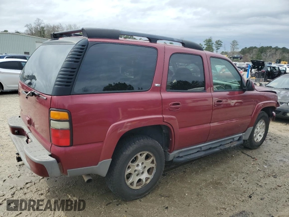 2006 Chevrolet Tahoe Z71 with VIN 1GNEK13Z46R156179, listed as a Copart auction lot 49032545 with 168,758 mi miles and Salvage Title. Bid and sale history available at carsss.com. Image 3.