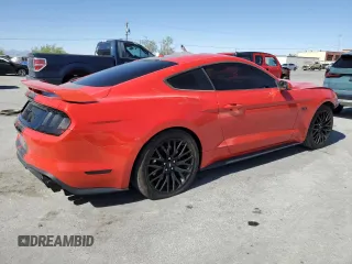 2019 Ford Mustang GT with VIN 1FA6P8CF5K5134342, listed as a Copart auction lot 55437245 with 48,918 mi miles and Salvage title. Bid and sale history available at DreamBid. Image 3.